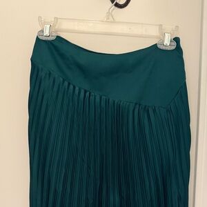 Dark Teal Mermaid-Style Maxi Skort Size S